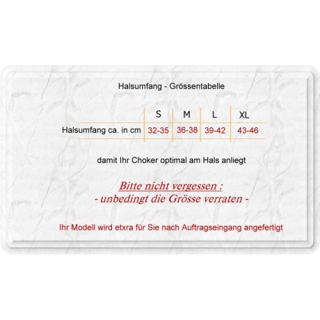 edl. Choker / Halsband / Kropfband ein Traum