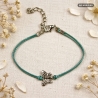 Lederarmband Schmetterling – 21 Farben, verstellbar