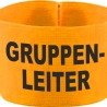 gummielastische Armbinde 10 cm bedruckt mit GRUPPENLEITER