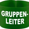 gummielastische Armbinde 10 cm bedruckt mit GRUPPENLEITER