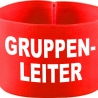 gummielastische Armbinde 10 cm bedruckt mit GRUPPENLEITER