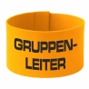 Klett-Armbinde 10 cm Höhe bedruckt mit GRUPPENLEITER