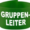 Klett-Armbinde 10 cm Höhe bedruckt mit GRUPPENLEITER