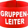Klett-Armbinde 10 cm Höhe bedruckt mit GRUPPENLEITER