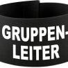 Klett-Armbinde 10 cm Höhe bedruckt mit GRUPPENLEITER