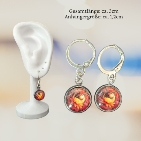 Schmuckset mit Motivstein