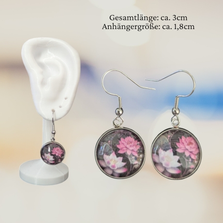 Schmuckset mit Motivstein