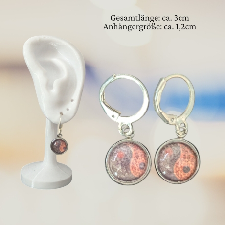 Schmuckset mit Motivstein