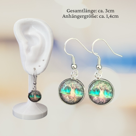 Schmuckset mit Motivstein