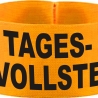 gummielastische Armbinde 10 cm bedruckt mit TAGESVOLLSTE