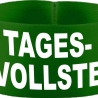 gummielastische Armbinde 10 cm bedruckt mit TAGESVOLLSTE