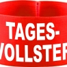 gummielastische Armbinde 10 cm bedruckt mit TAGESVOLLSTER