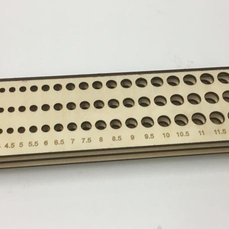 Bohrerhalter geeignet für Küpper Skadis Pegboard Lochwand