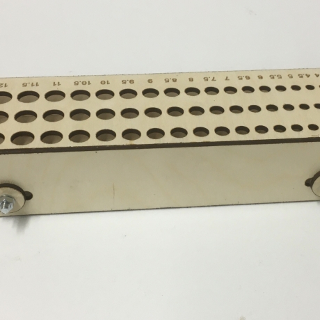 Bohrerhalter geeignet für Küpper Skadis Pegboard Lochwand