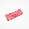 Kinderhaarband Stirnband Pink Farbkleckse Weiß Handmade Limitiert