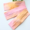Haarband Stirnband Batik Optik Orange Rosa Handmade Limitiert
