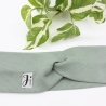 Haarband Stirnband Khaki Rippjersey Handmade Limitiert