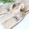 Haarband Stirnband Leoprint Beige Braun Handmade Limitiert