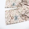 Haarband Stirnband Leoprint Braun Handmade Limitiert
