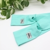Haarband Stirnband Mint/Aqua Handmade Limitiert