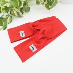 Haarband Stirnband Rot Handmade Limitiert Haarband Stirnband Rot Handmade Limitiert