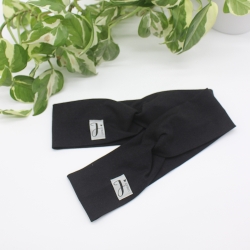 Haarband Stirnband Schwarz Handmade Limitiert Haarband Stirnband Schwarz Handmade Limitiert