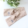 Haarband Stirnband Leoprint Beige Braun Handmade Limitiert