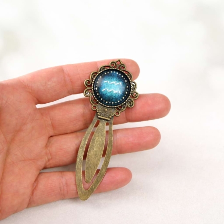 Personalisiertes Lesezeichen Sternzeichen Geschenkidee