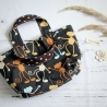 Tasche für Kinder mit Tiermotiv – Punkte & Affen - Geschenkidee