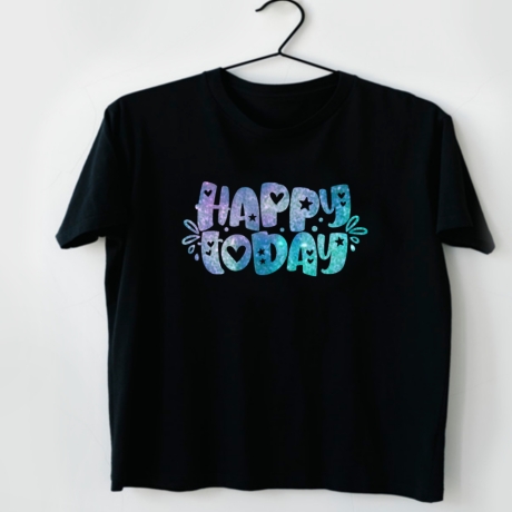 happy today Plotterdatei SVG DXF FCM