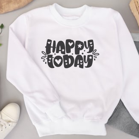 happy today Plotterdatei SVG DXF FCM