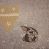 Einzeldatei lachender Hase 02 - Größe: 8.21x7.47 cm