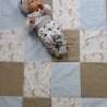 Krabbeldecke  Patchwork, Kuscheldecke, Tagesdecke