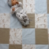 Krabbeldecke  Patchwork, Kuscheldecke, Tagesdecke