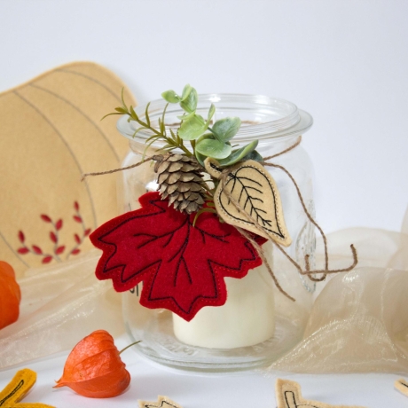 Stickdatei Blätter ITH