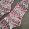 Stricksocken Gr. 44 handgestrickt Wollsocken Schurwolle/Polyamid