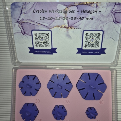 Creolen-Hilfstool – 6 Formen und Größen wählbar | Hoops-Hilfstool