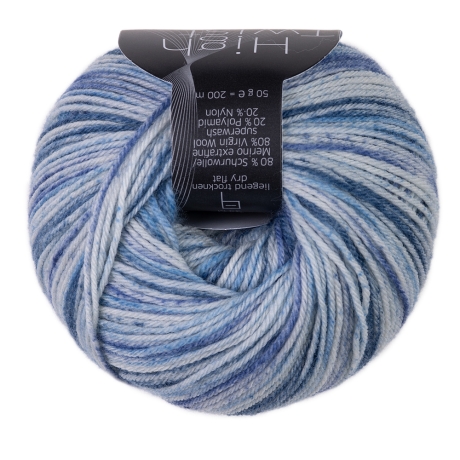 High Twist Concept color 11 blau meliert