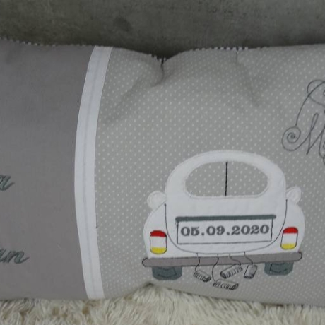 Namenskissen, Dekokissen Hochzeit