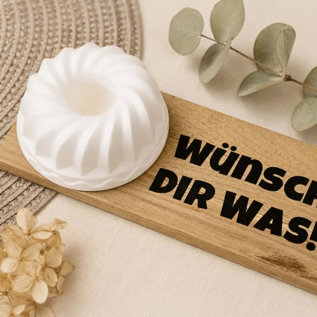 Geburtstagsgeschenk | Geschenkset mit Kerze & Kerzenhalter