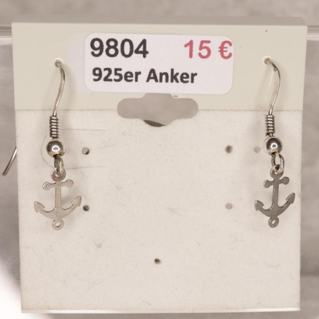 925er Ohrringe mit Anker