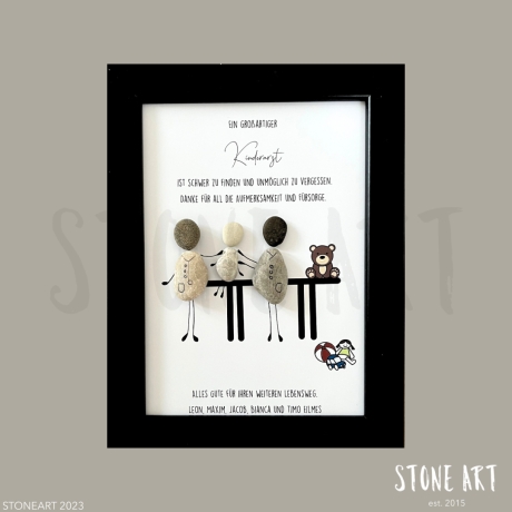 Steinbild Kinderarzt - Ein grossartiger Kinderarzt verdient ein g