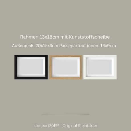 Steinbild Kinderarzt mit Herz - Dankeschoen-Geschenk