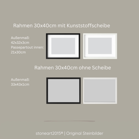 Steinbild Bester Zahnarzt - Dankeschön-Geschenk