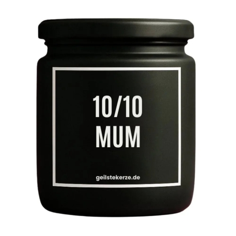 Duftkerze „10/10 Mum“ – Geburtstagsgeschenk