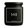Duftkerze „1+1= 3“ – kleines Geschenk zum Danke sagen