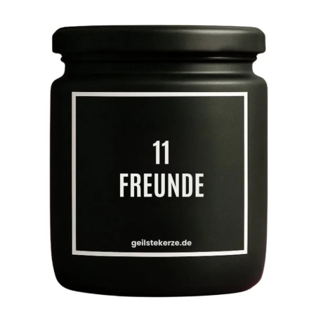 Duftkerze „11 Freunde“ – lustiges Geburtstagsgeschenk