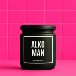 Duftkerze „Alkoman“ – kleines Geschenk für Frauen