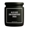 Duftkerze „Alles Gute zum Geburtstag Digga“ – Geschenk