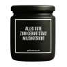 Duftkerze „ALLES GUTE ZUM GEBURTSTAG! MILCHGESICHT“
